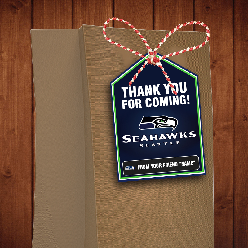 Seattle Seahawks Bag Tags - Lollie Tags Template - Image 3