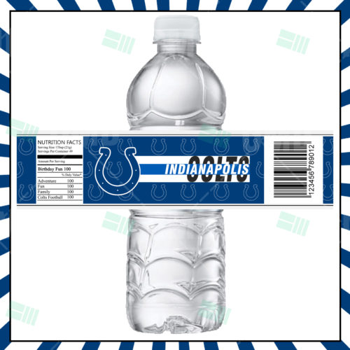 Indianapolis Colts Custom Candy Bar Wrappers – Sports Invites