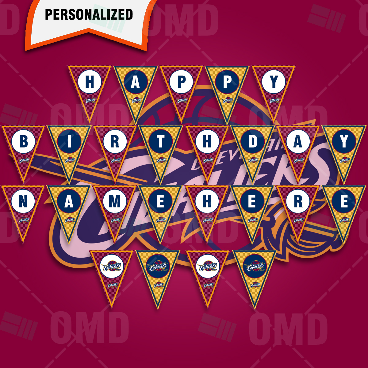 Cleveland Cavaliers Team Logo Edible Cupcake Topper Images ABPID55934 – A  Birthday Place