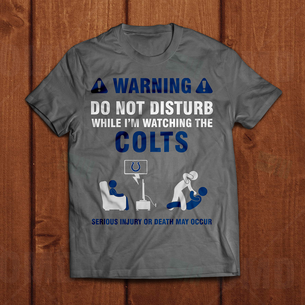 Indianapolis Colts – Warning T-Shirt – Sports Invites