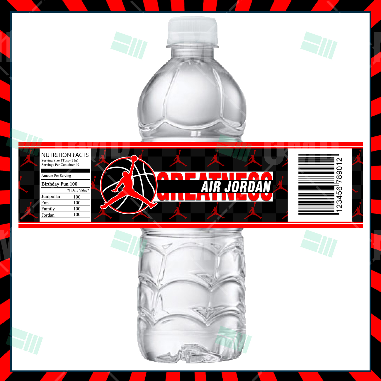 air jordan water bottle