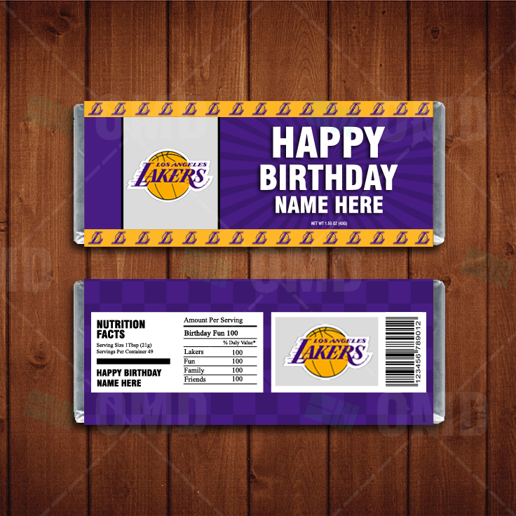 lakers baby shower invitations