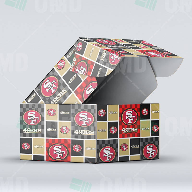San Francisco 49ers Cupcake Toppers, Assorted Double Sided – Sports Invites