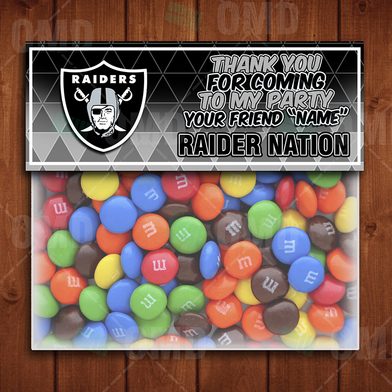 Las Vegas Raiders Football Ultimate Party Package – Sports Invites