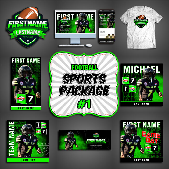Sports Complete Football Branding Package #2