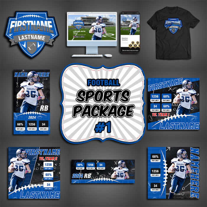 Sports Complete Football Branding Package #1