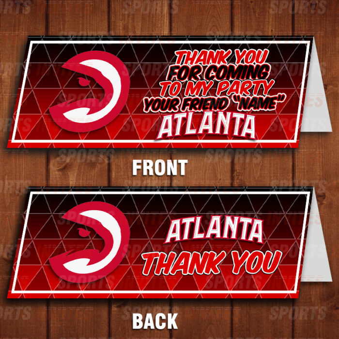 Atlanta Hawks Sports Party Bag Toppers - Image 2