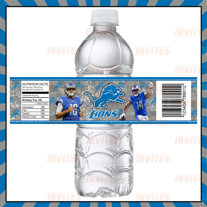 Detroit Lions Ultimate Sports Party Package - Image 15