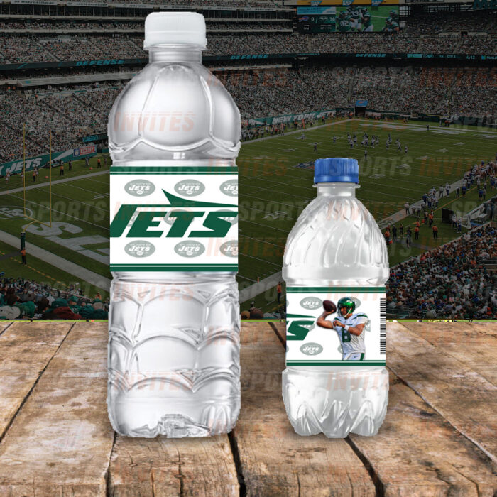 New York Jets Custom Party Sports Bottle Labels - Image 3