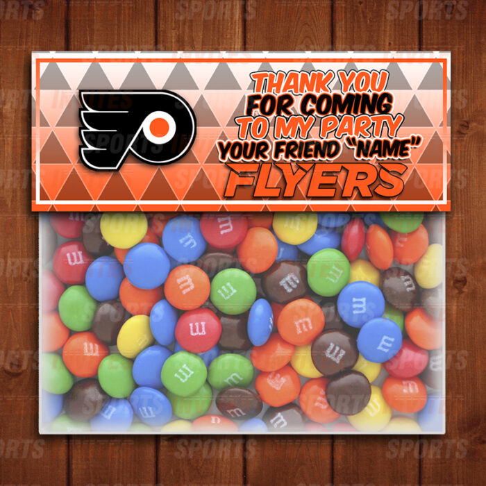 Philadelphia Flyers Sports Party Bag Toppers