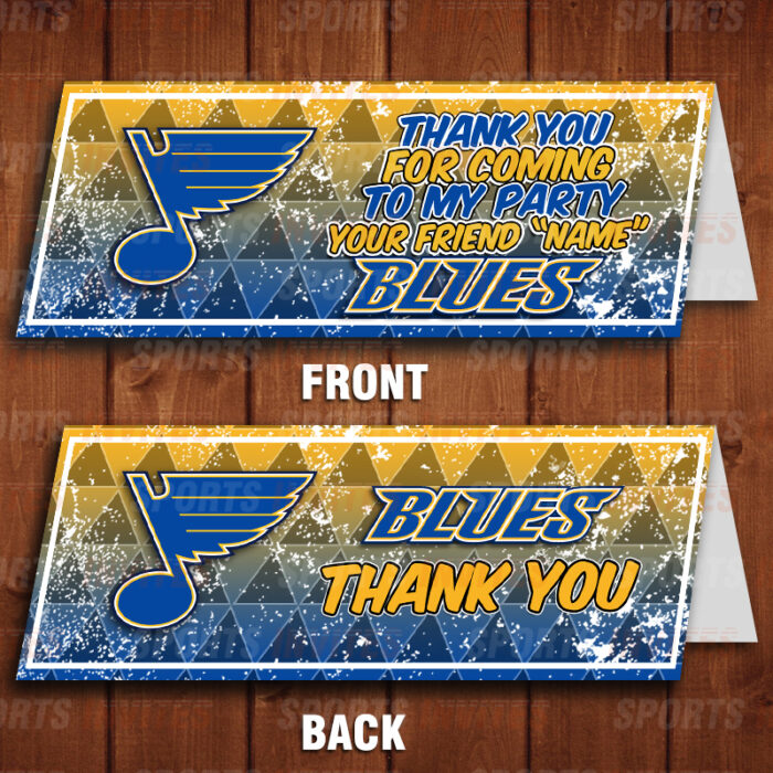 St. Louis Blues Sports Party Bag Toppers - Image 2