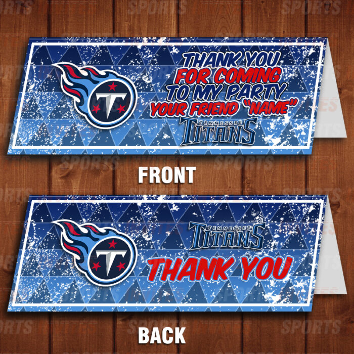 Tennessee Titans Sports Party Bag Toppers - Image 2