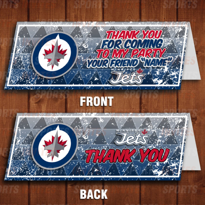 Winnipeg Jets Sports Party Bag Toppers - Image 2