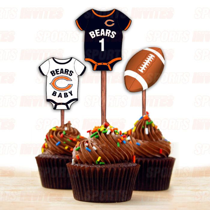Chicago Bears Ultimate Baby Shower Party Package - Image 4