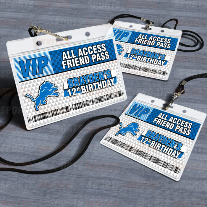 Detroit Lions Ultimate Sports Party Package - Image 16