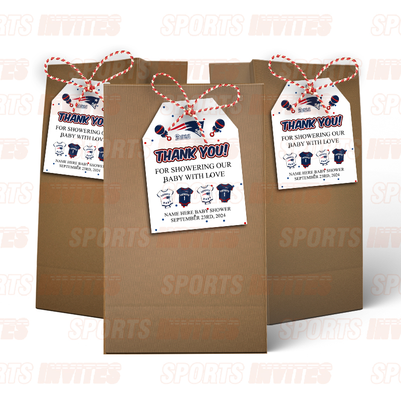 New England Patriots Ultimate Baby Shower Party Package - Image 11