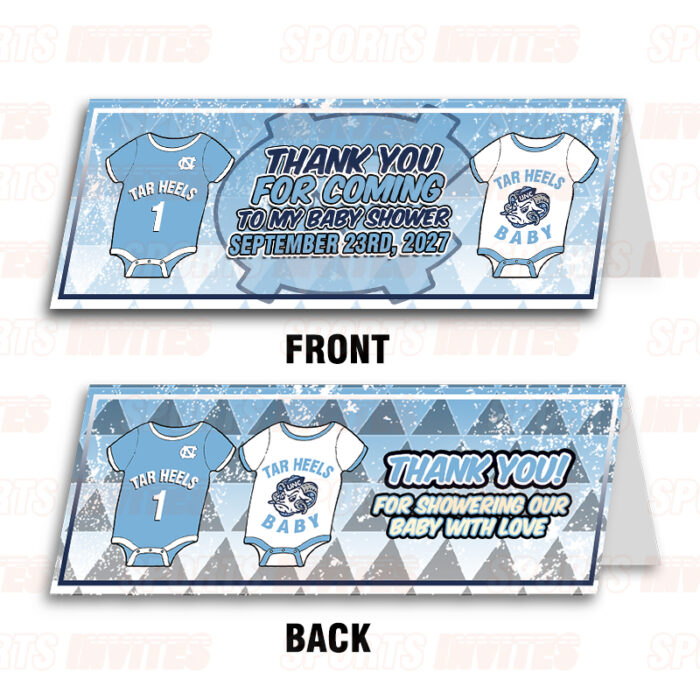 North Carolina Tar Heels – UNC Ultimate Baby Shower Party Package - Image 15