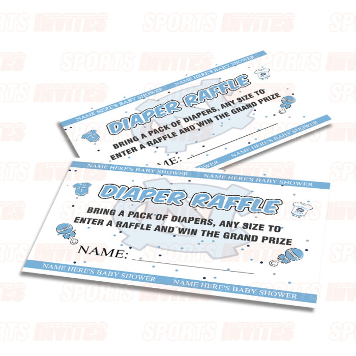 North Carolina Tar Heels – UNC Baby Shower Diaper Raffle - Image 2
