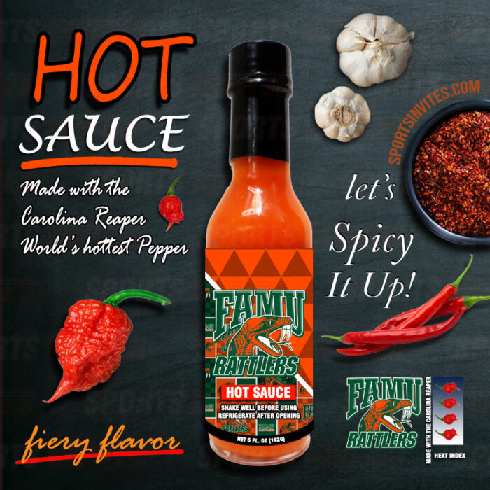 Florida A&M Rattlers - FAMU Hot Sauce ****Great Gift Idea****