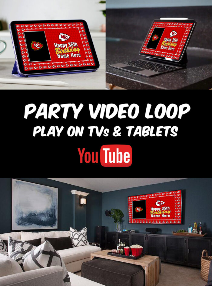 Kansas City Chiefs Birthday Video Wallpaper - FREE - Image 2
