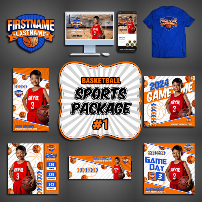 Sports Complete Basketball Branding Package #1